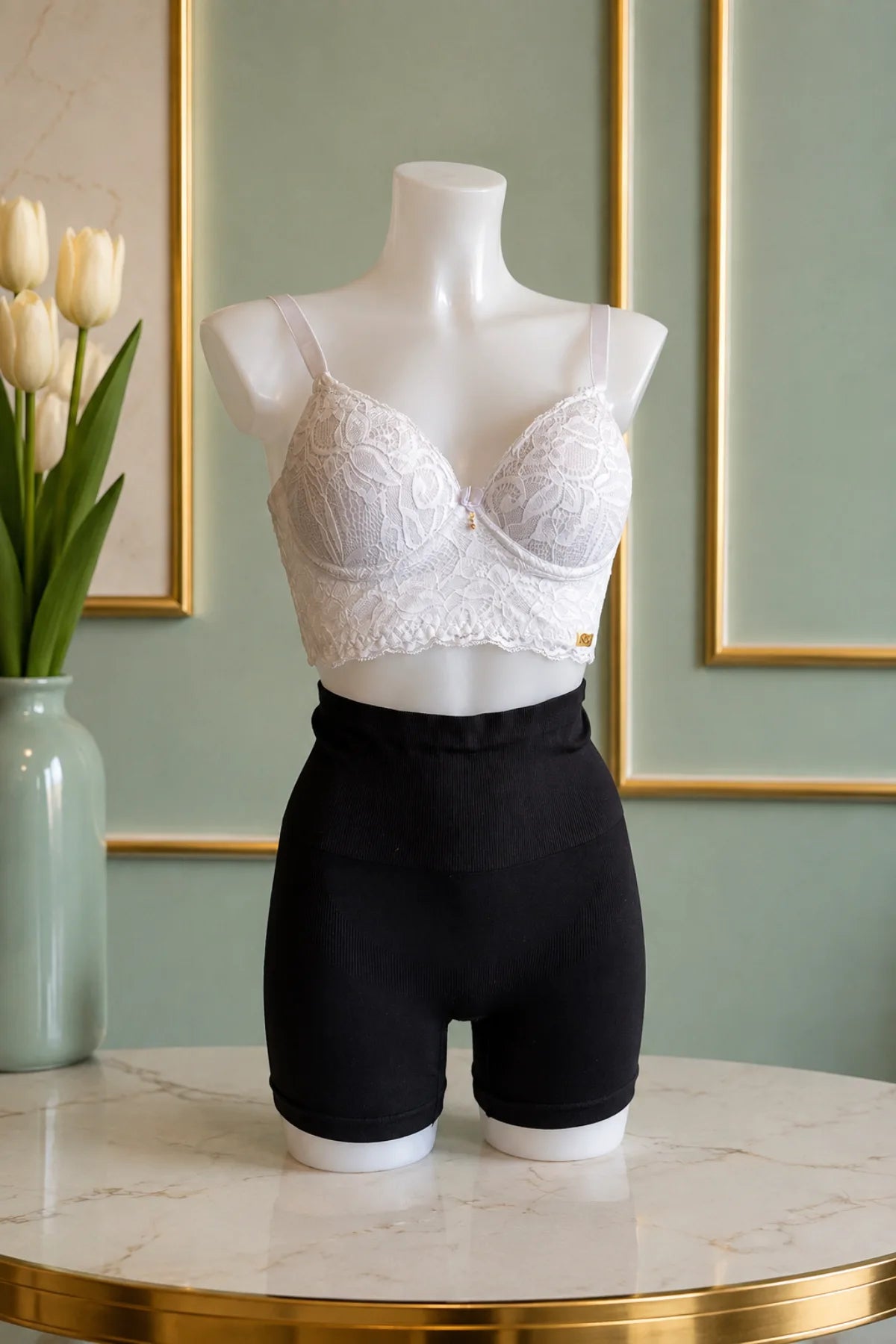 Callista Floral Lace Cup Bra – Voorgevormde Kanten Bh