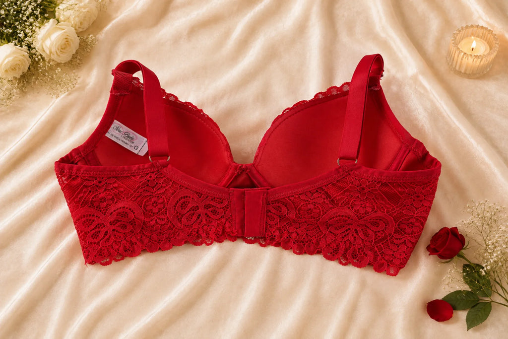Callista Floral Lace Cup Bra – Sutiã de Renda com Bojo