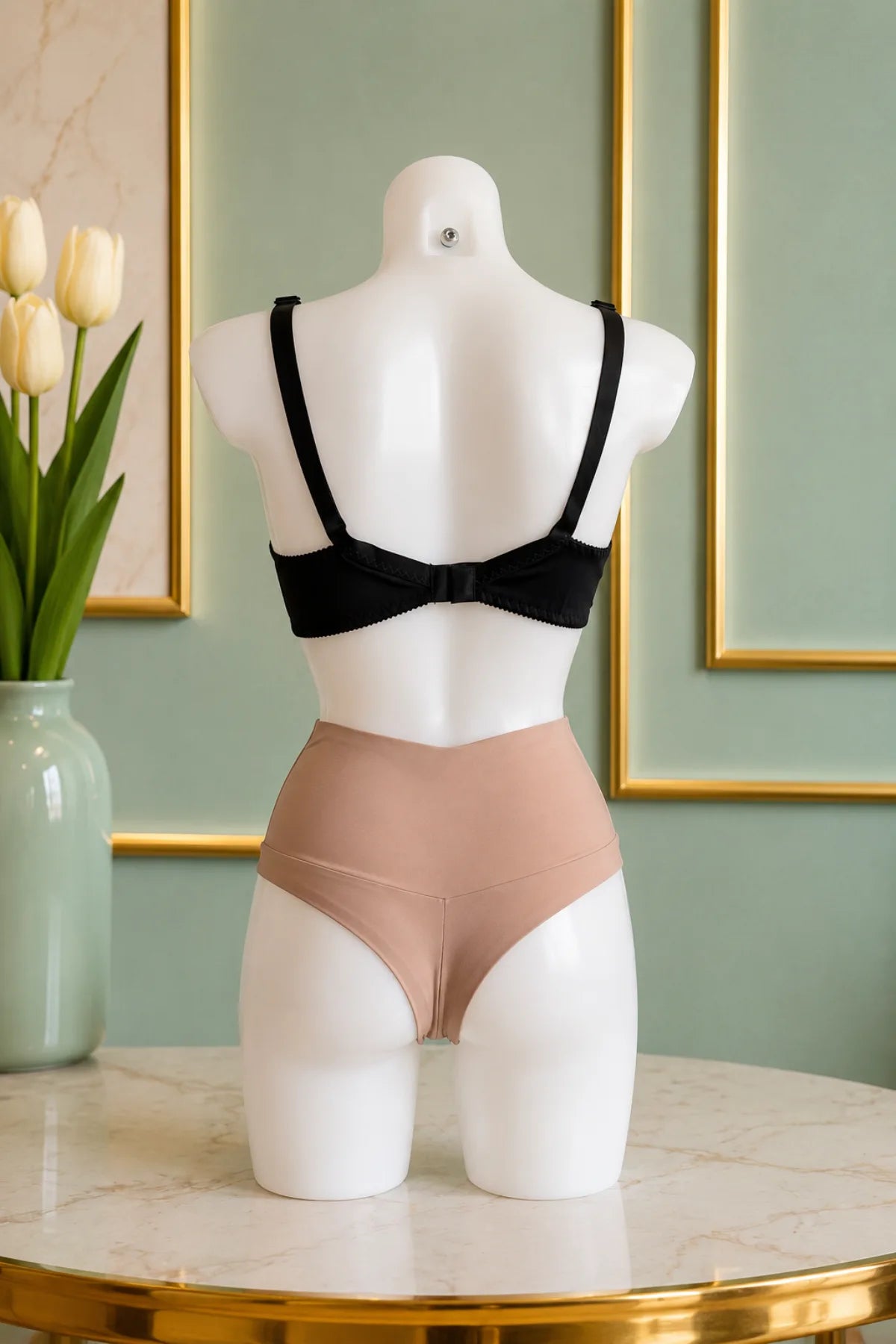 Luna Sculpt High-Waist Brief – Calcinha Feminina de Cintura Alta