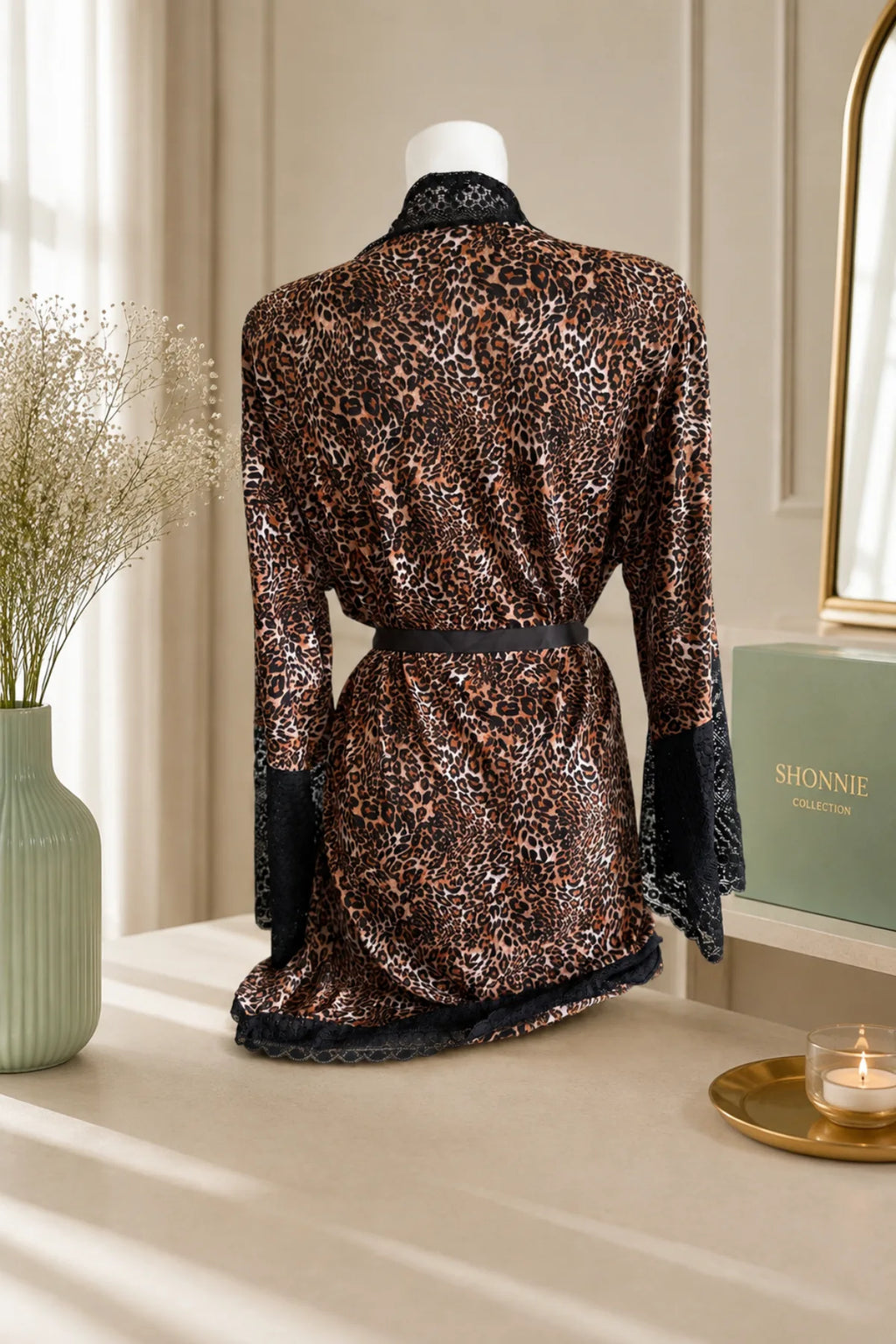 Sakura Lace Robe
