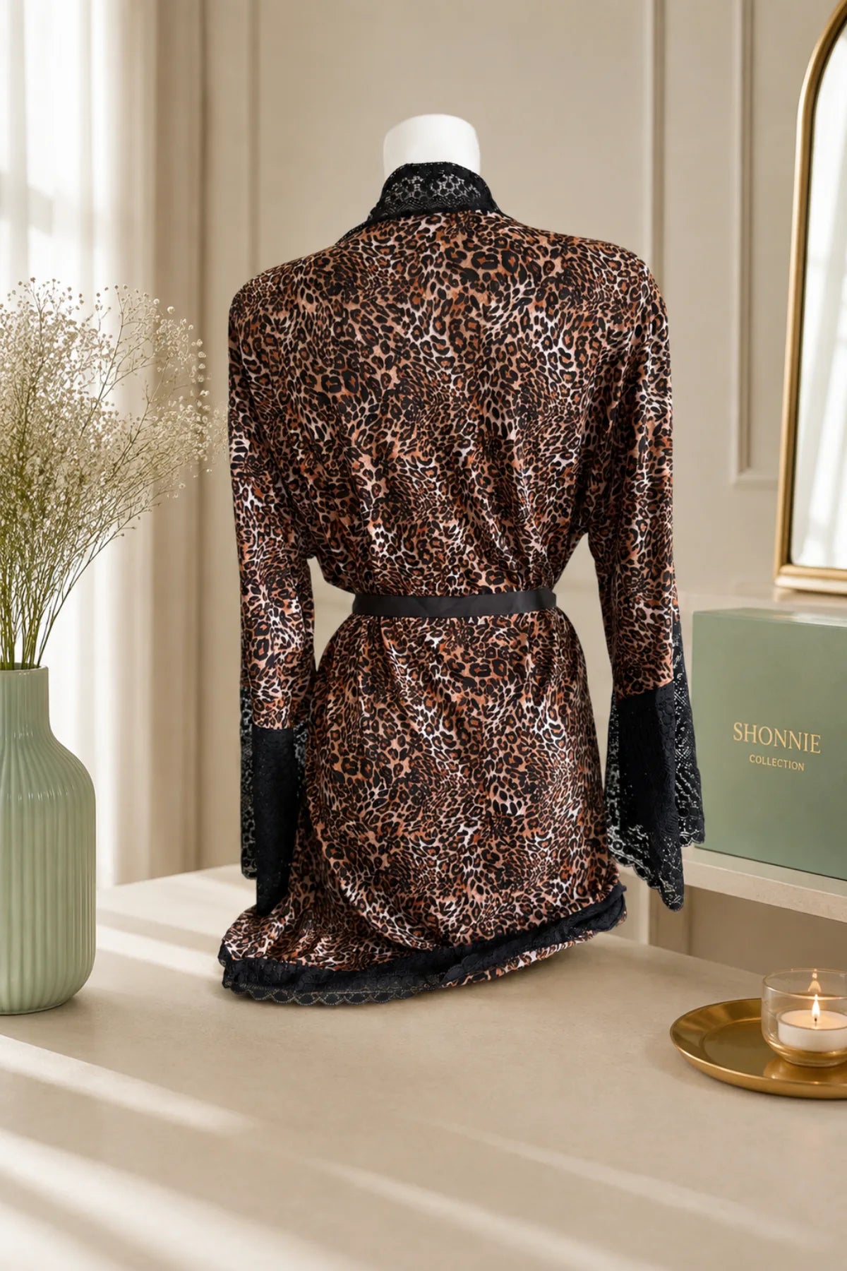 Sakura Lace Robe