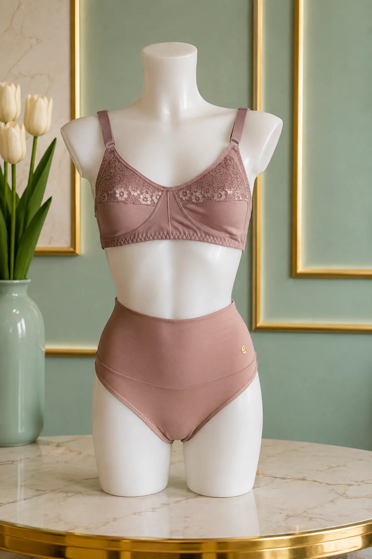 Thalia Comfort Lace Bra – Non-Padded Wireless Bra